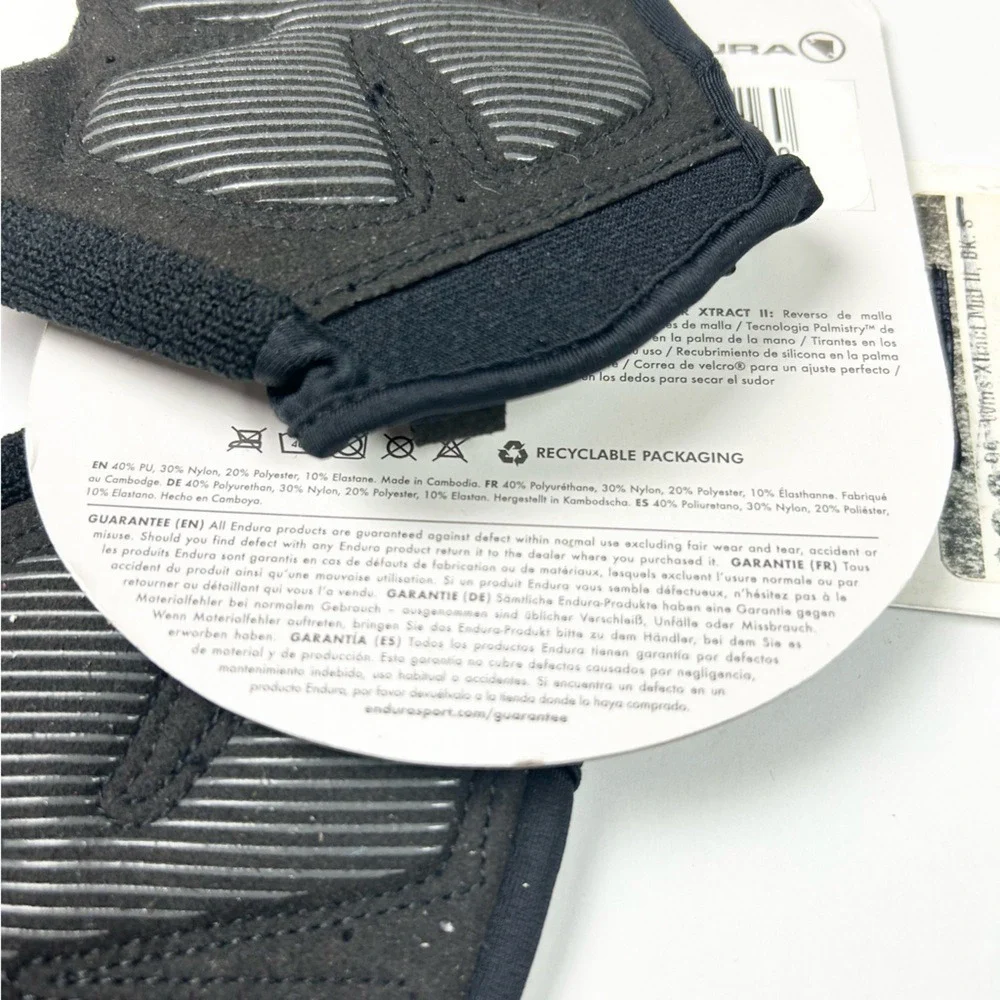 Endura Black Cycling‎ Gloves Women's Xtract Mitt II
